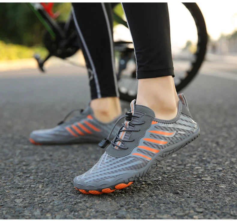Herren Damen Wasserschuhe Aqua-Schuhe Drainage-Schuhe Strandsport Schwimmsandalen Schnelltrocknend Bootfahren Barfuß Tauchen Angeln Surfen Sneaker
