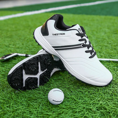 Waterproof Men Golf Shoes Professional Lightweight Golfer Footwear Outdoor Golfing Sport Trainers Athletic Sneakers Brand