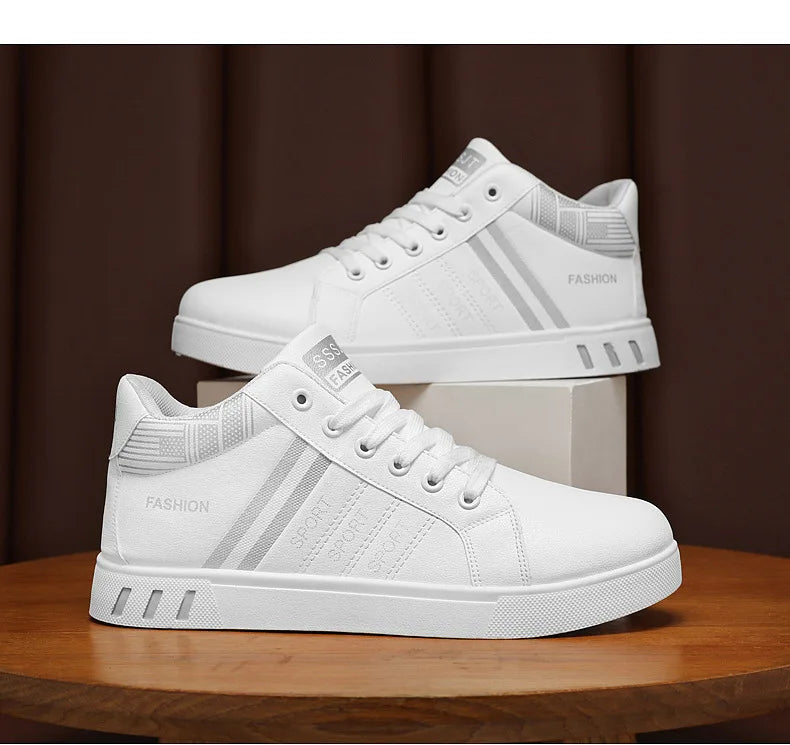 Skateboardsko til mænd 48 Casual høje sneakers til gåture Sportssko Åndbare hiphop-sko Gadesko Chaussure Homme