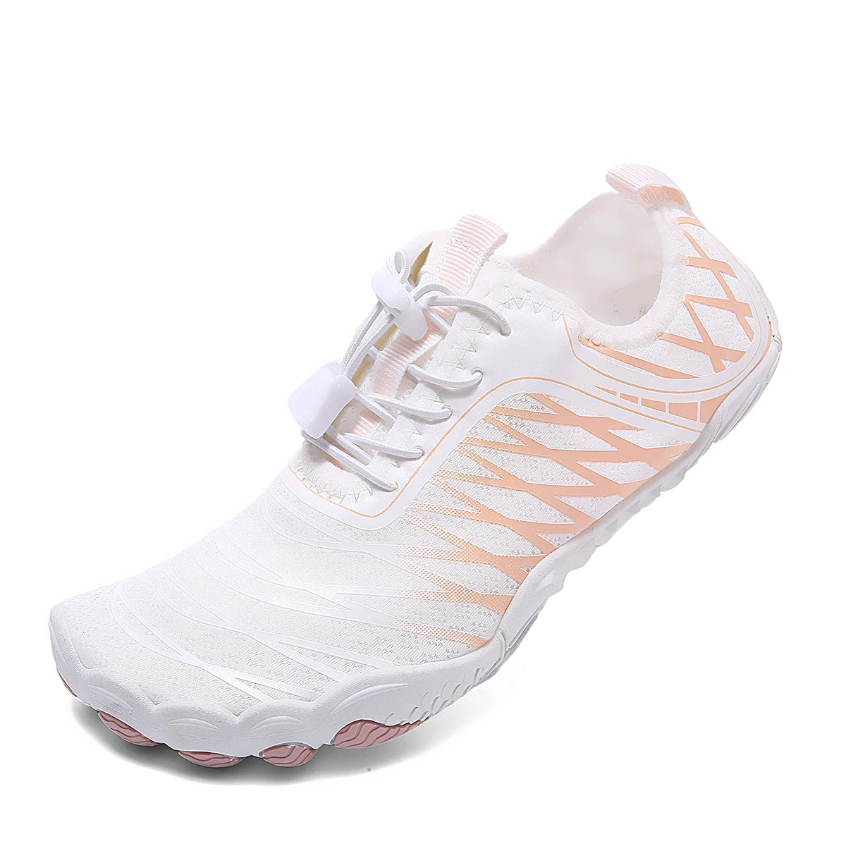 Oiaano Barfußschuhe mit breiter Zehenbox, schwarz, für Damen und Herren, Unisex-Sportsneaker, Aqua-Strandschuhe mit weicher Sohle, leicht und atmungsaktiv