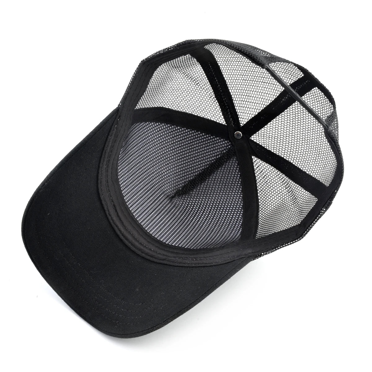 Cappellino trucker fashion con patch ricamata con capra, snapback da baseball quattro stagioni per uomo e donna, cappello con visiera regolabile