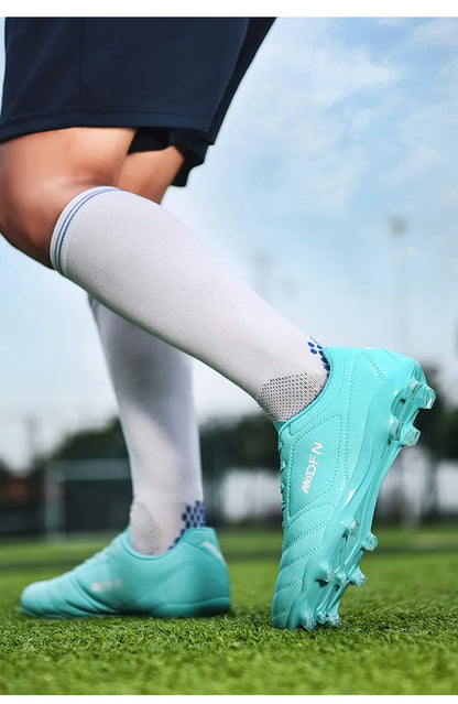 New Men's Football Boots Soccer Shoes for Adults, Society Football Cleats, Ultralight Training Sneakers, Outdoor Large Size 47