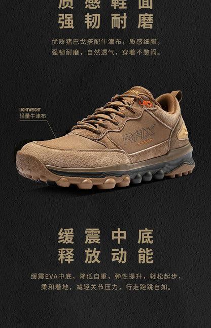 RAX Winter Hiking Boots Men Waterproof Breathable Outdoor Sports Sneakers for Men Trekking Boots Mountain Trekking Shoes Bigsize