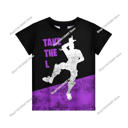 2024 New Game Zipper Hoodie Children's Sweatshirt Fortnite Pullover Sweatshirts Fashion Boys and Girls Clothing