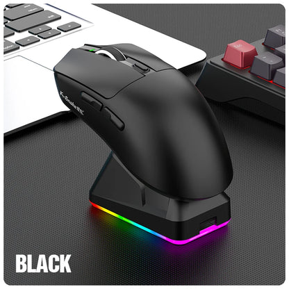 K-Snake X11 Bluetooth wireless mouse three-mode e-sports PAW3311 laptop desktop office game RGB magnetic charging