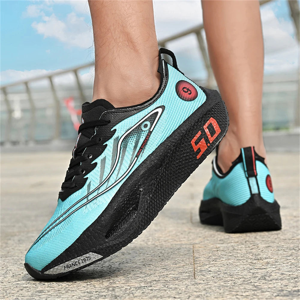 New Sports Shoes for Men&Women, Running Sneakers, Carbon Plate, Male Marathon Racing, Shock-absorbing, Athletics Training Shoes