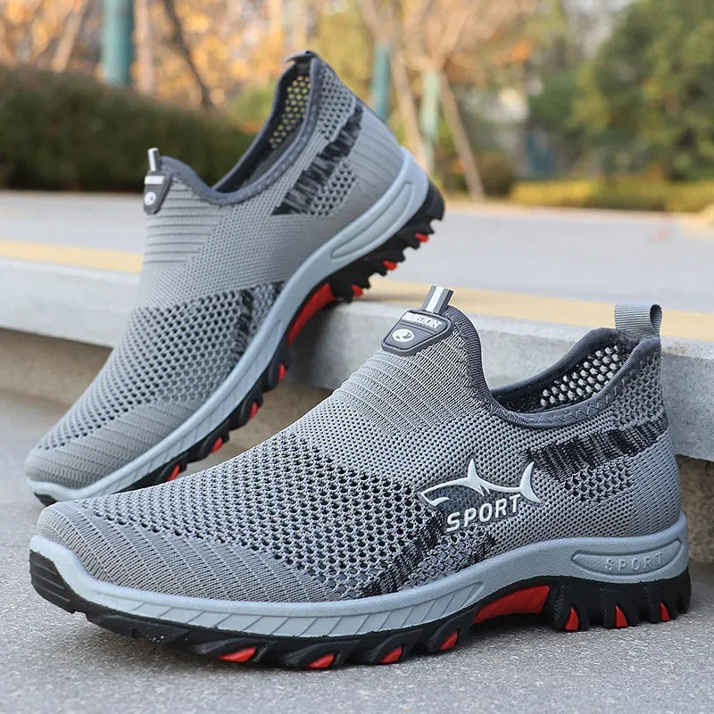 Sneakers estive da uomo Scarpe sportive da uomo in rete Scarpe sportive traspiranti Sneakers leggere in tela Scarpe economiche in saldo