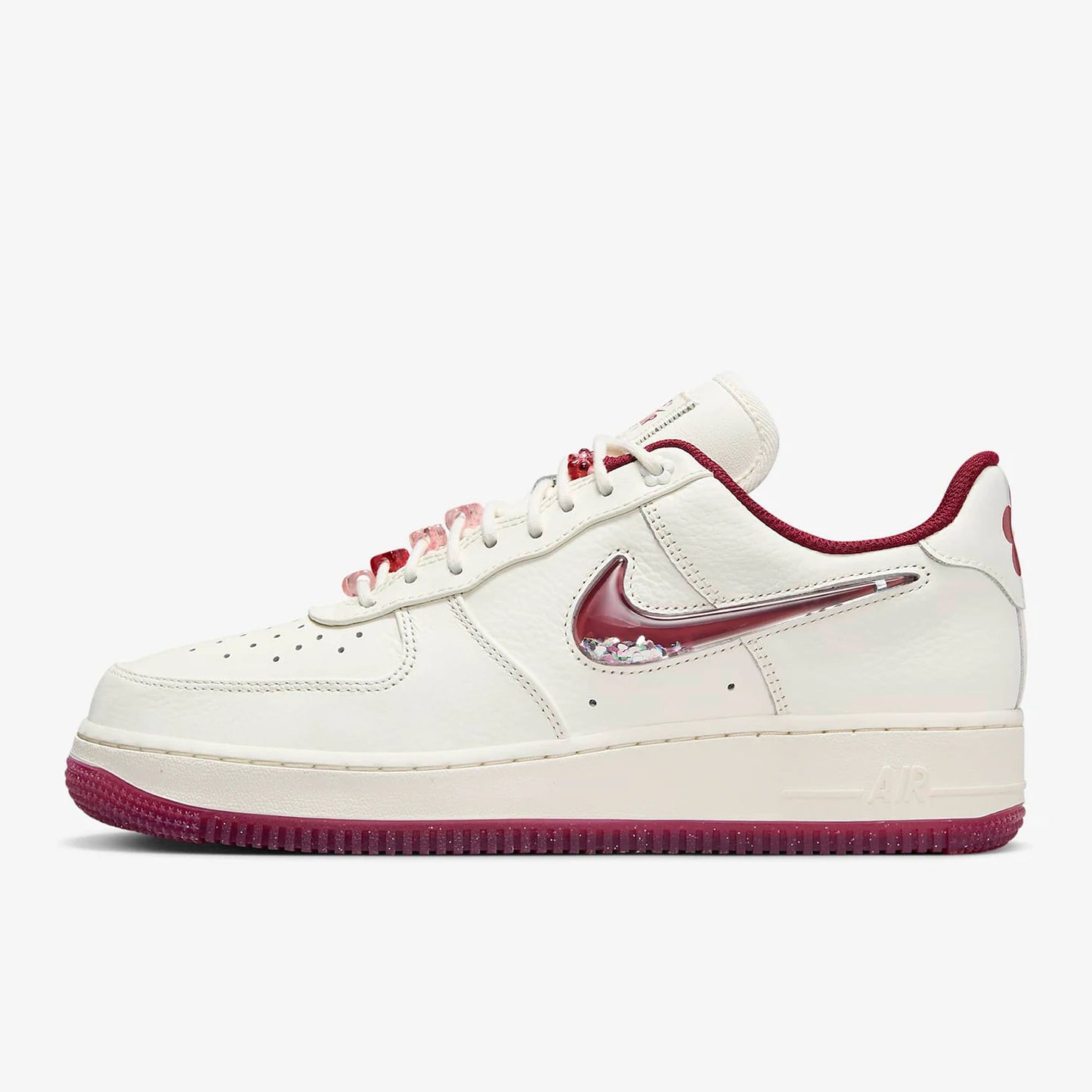 Nike Genuine Air Force 1 Damen-Plateau-Sportsneaker, strapazierfähig, FZ5068-161