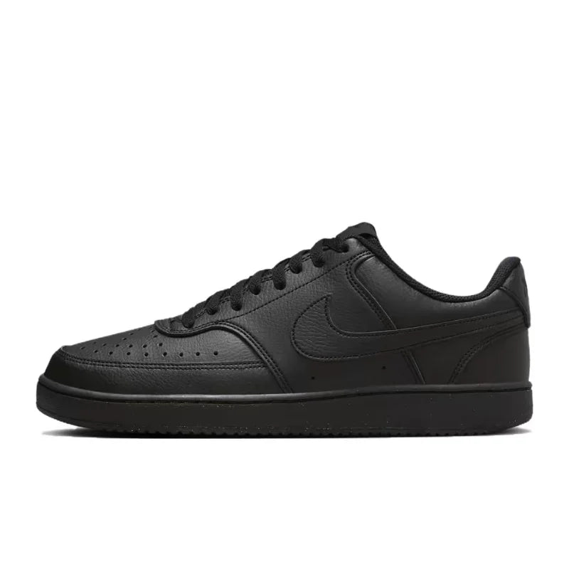 Nike Court Vision Low Minimalist Solid Color Durable Breathable Comfortable Low-Top Court Sneakers Unisex Style DH2987-002