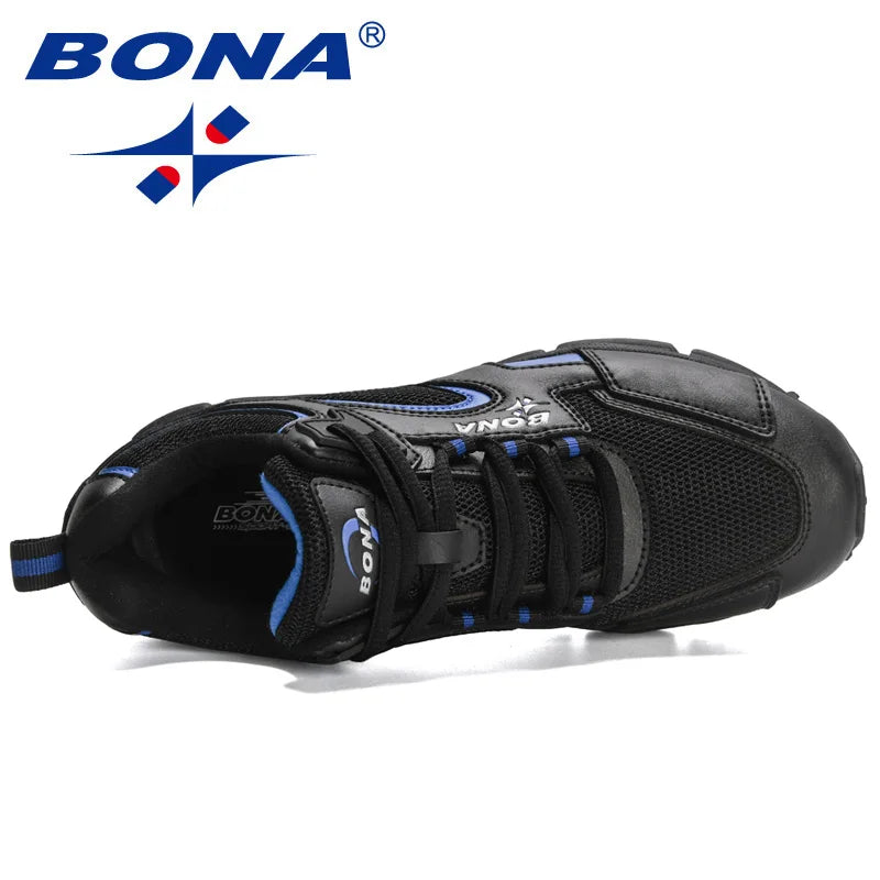 BONA Běžecké boty od nových návrhářů Prodyšné outdoorové sportovní boty Dámské lehké tenisky Dámské pohodlné sportovní boty