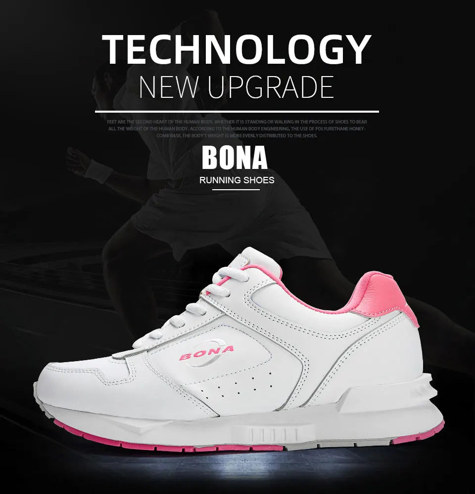 BONA New Designers Brand Classics Lehké tenisky Dámské módní běžecké boty Ležérní obuv na chůzi Dámská pohodlná obuv