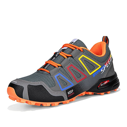Men's Hiking Shoes Outdoor Sports Lace-Up Hiking Shoes Women's Hiking Sports Non-slip Hunting Tactical Sports Shoes