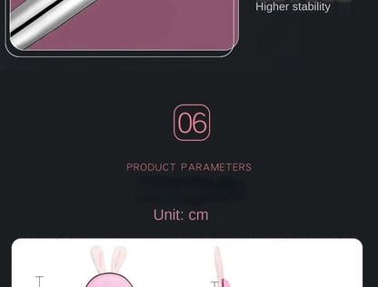 Pink Gaming Chair for Girls with Footrest, Comfortable Adjustable Swivel Computer Chair, Cartoon Gamer Chair for Bedroom, Office & Study