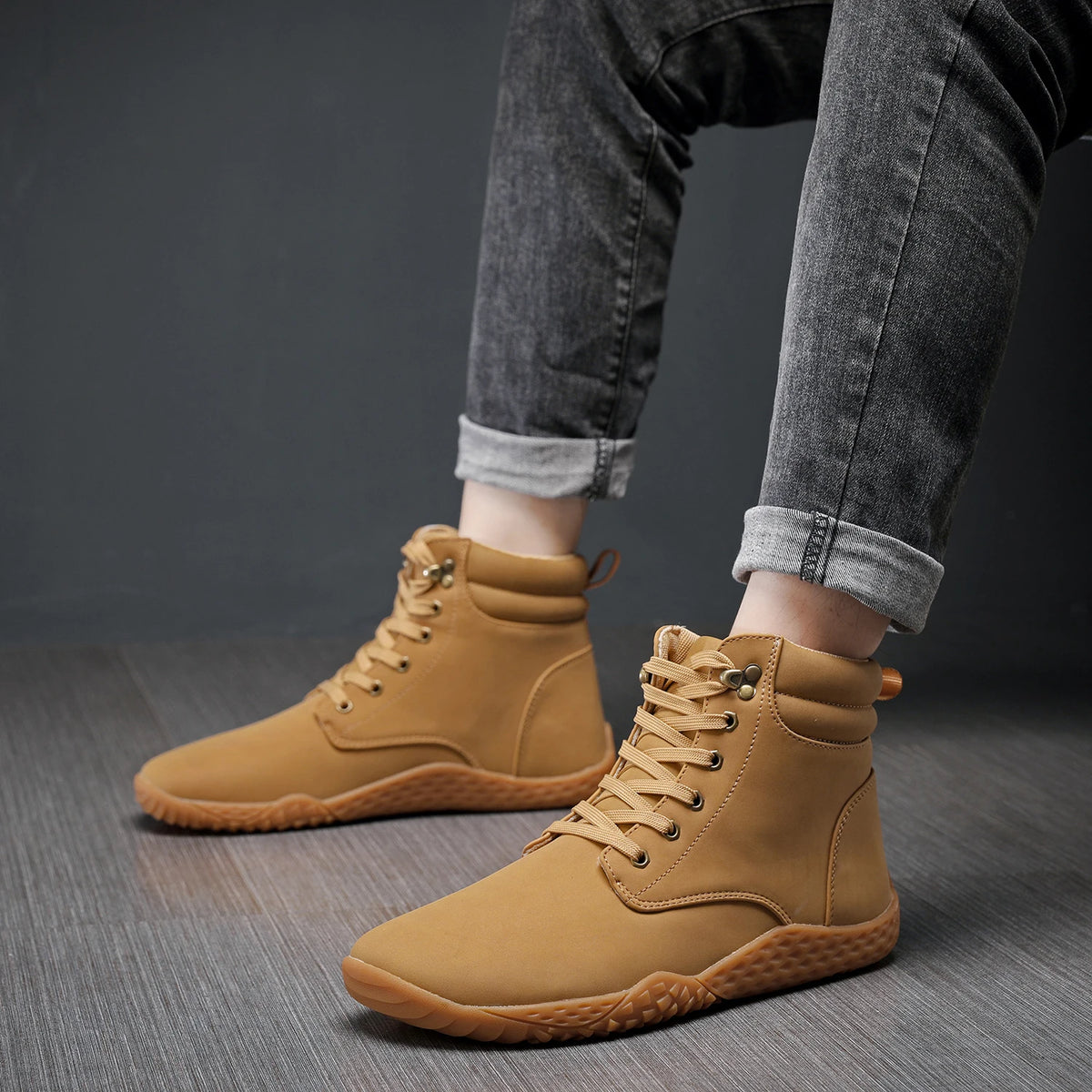 Leichte Sportschuhe 41–46 Herrenschuhe, breite Barfuß-Sneaker, saisonal, Outdoor, atmungsaktiv, vielseitig, lässig, trendige Schuhe