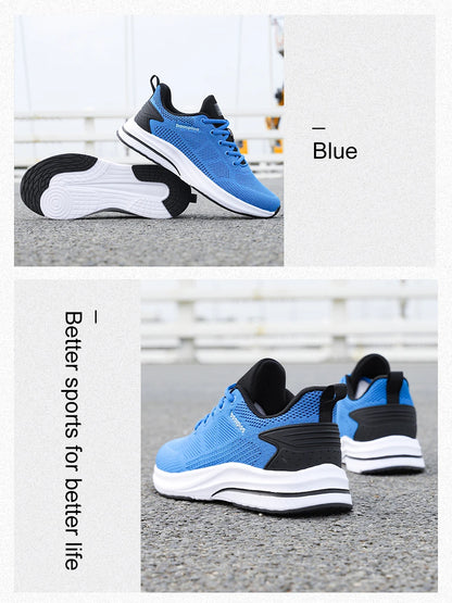 Ténis de corrida para homem da marca Baasploa: ténis casuais de malha, de designer, leves, com atacadores, novos, para desporto ao ar livre e ténis de ténis