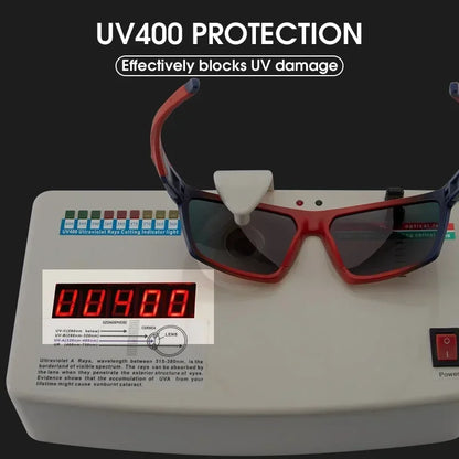 Occhiali da sole polarizzati Kapvoe da uomo alla moda, occhiali da ciclismo, occhiali UV400 per uomo e donna, occhiali da sole per guida, arrampicata e sport all’aperto