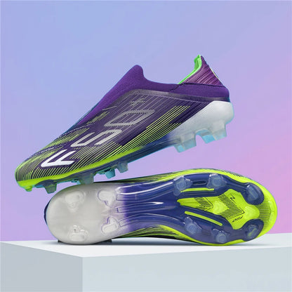 New Men's Soccer Shoes Match Football Boots Sneakers Non-Slip Grass Cleats High-Quality Futsal Indoor Hot-Selling High-Top Outdoor