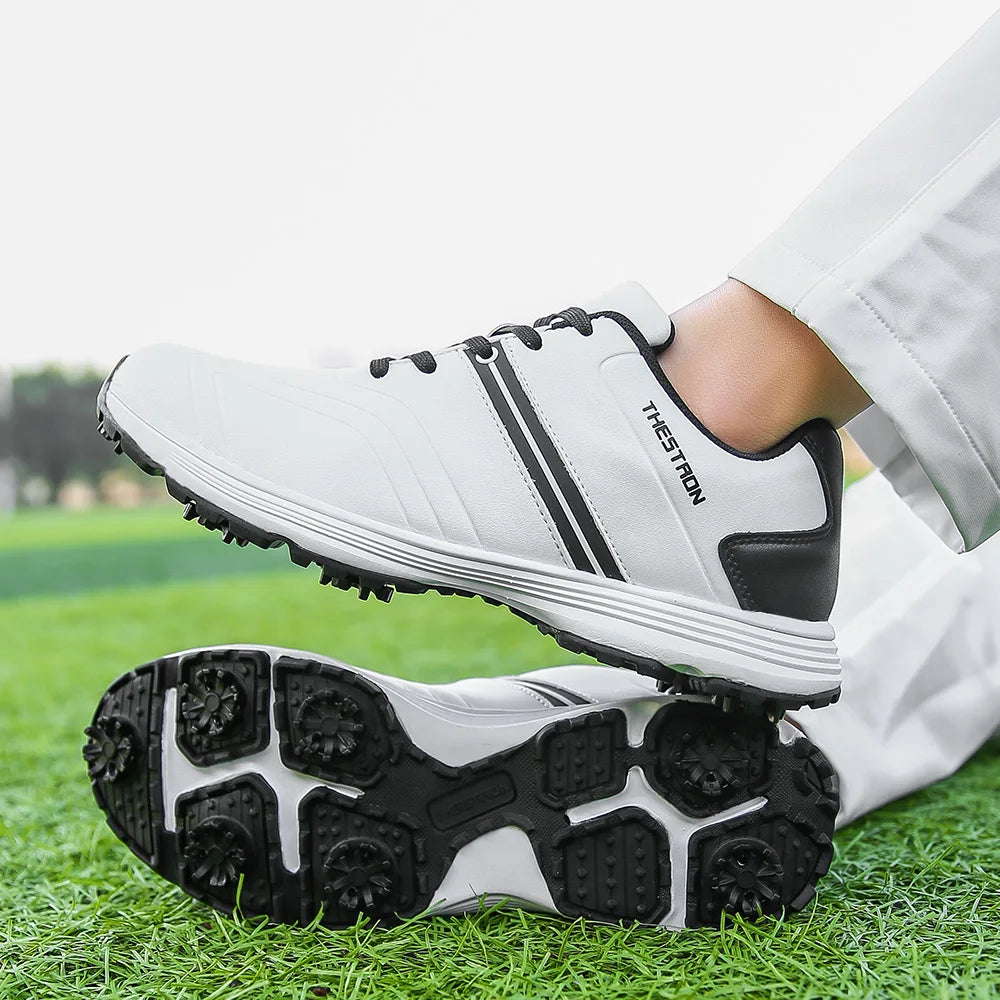 Waterproof Men Golf Shoes Professional Lightweight Golfer Footwear Outdoor Golfing Sport Trainers Athletic Sneakers Brand