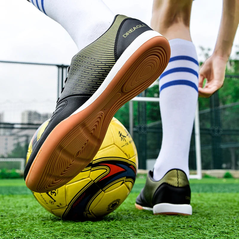Ghete de fotbal de sală pentru bărbați, pantofi profesioniști de futsal, ghete de fotbal pentru bărbați antiderapante, ghete originale pentru terenuri dure, Chuteira Society Futebol