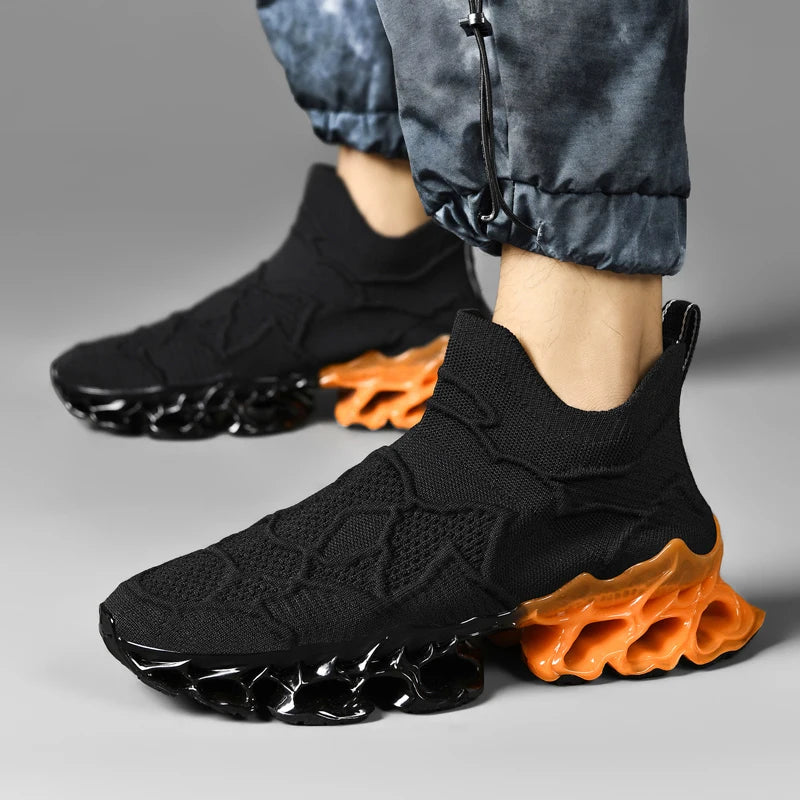 Herrenschuhe Sneaker Herren-Freizeitschuhe Tennisschuhe Luxusschuhe Turnschuhe Rennschuhe Atmungsaktive Schuhe Modische Slipper Laufschuhe für Herren