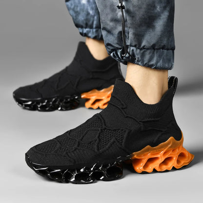 Herrenschuhe Sneaker Herren-Freizeitschuhe Tennisschuhe Luxusschuhe Turnschuhe Rennschuhe Atmungsaktive Schuhe Modische Slipper Laufschuhe für Herren