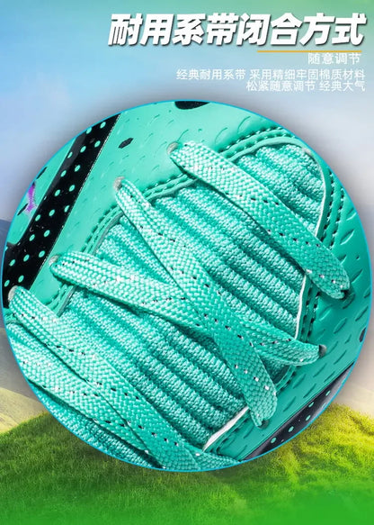 Oversized-Fußballschuhe für Jugendliche und Kinder, komfortables flexibles Design, stabile rutschhemmende Performance für Outdoor-Feldsportarten