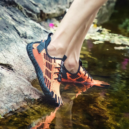 Water Shoes for Men Barefoot Beach Shoes Breathable Sport Shoes Quick Dry River Whtie Sea Aqua Sneakers Soft Beach Sneakers