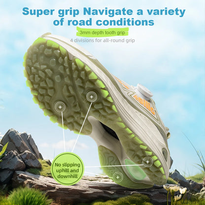 ONEMIX Sapatos Desportivos Casuais de Outono-Inverno para Viagens, Sapatos de Caminhada ao Ar Livre para Homem, Sapatos Leves e Antiderrapantes, Sapatos de Trekking para Homem