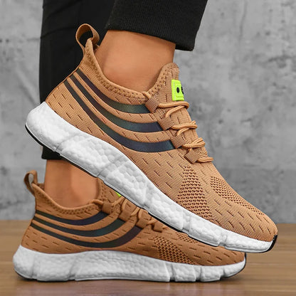 Herren-Freizeitsportschuhe, atmungsaktive, leichte Sneaker, rutschfeste flache Schuhe, Outdoor-Laufschuhe, Wanderschuhe, Tennis- und Sport-Joggingschuhe