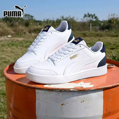 Baskets basses PUMA pour hommes et femmes, nouveau style estival, baskets blanches pour un usage décontracté et sportif. 309668-05