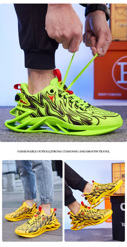 Sapatos de homem Ténis de homem Sapatos de luxo Sapatos casuais de homem Ténis de treino Sapatos respiráveis Sapatos de moda Mocassins Ténis de corrida para homem
