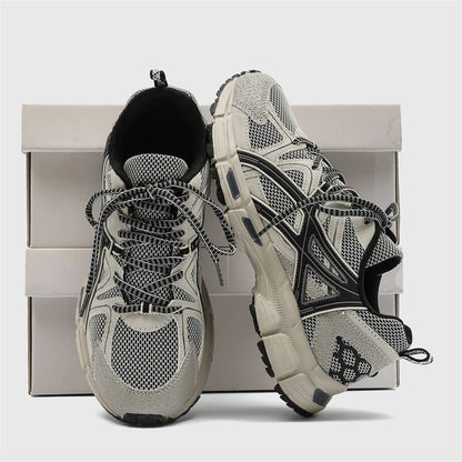 Men Casual Shoes Outdoor Breathable Running Fashion Walking Leisure Lace-up Jogging Loafers Brand Sneakers Blade Comfortable