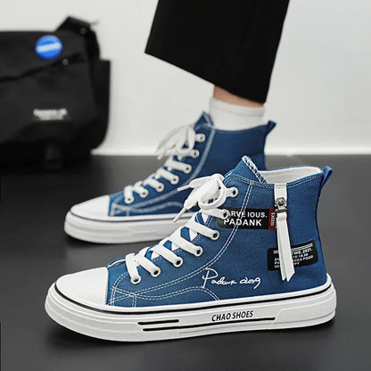 2026 Nouvelles chaussures de mode pour hommes, chaussures montantes en toile, baskets de créateur classiques, chaussures basses de tennis, chaussures décontractées d'été respirantes, Zapatos
