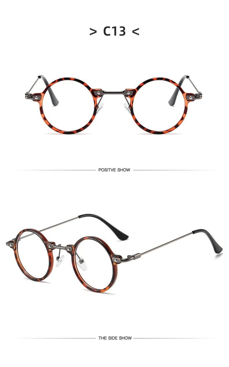 Occhiali da sole rotondi per uomo e donna, occhiali da sole retrò in stile steampunk, occhiali da sole da uomo e da donna, occhiali da sole di marca, montatura in metallo, occhiali da sole