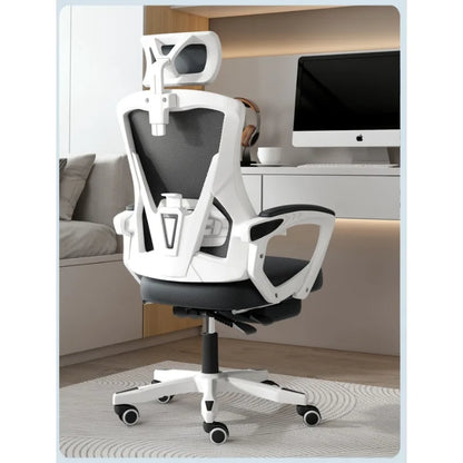 Chaise d'étude, chaise de bureau confortable pour la maison, chaise d'étudiant, chaise ergonomique avec dossier
