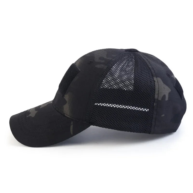 Unisex Sports Outdoor Sunscreen Quick-Drying Hat Men Casual Cap Female Unisex Camouflage Hunting Fishing Army Baseball Cap