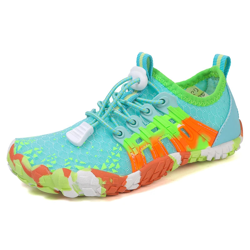 12 Farben Wasserschuhe für Kinder, Sommer, Strand, Five Fingers, Barfuß, Schwimmen, Aqua-Schuhe, schnell trocknend, Meer, Fluss, Kindersneaker
