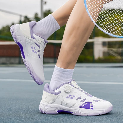Badmintonová obuv Pánská tréninková sportovní obuv pro vnitřní i venkovní použití Protiskluzová Odolná proti opotřebení Síťovina Prodyšná Obuv na stolní tenis