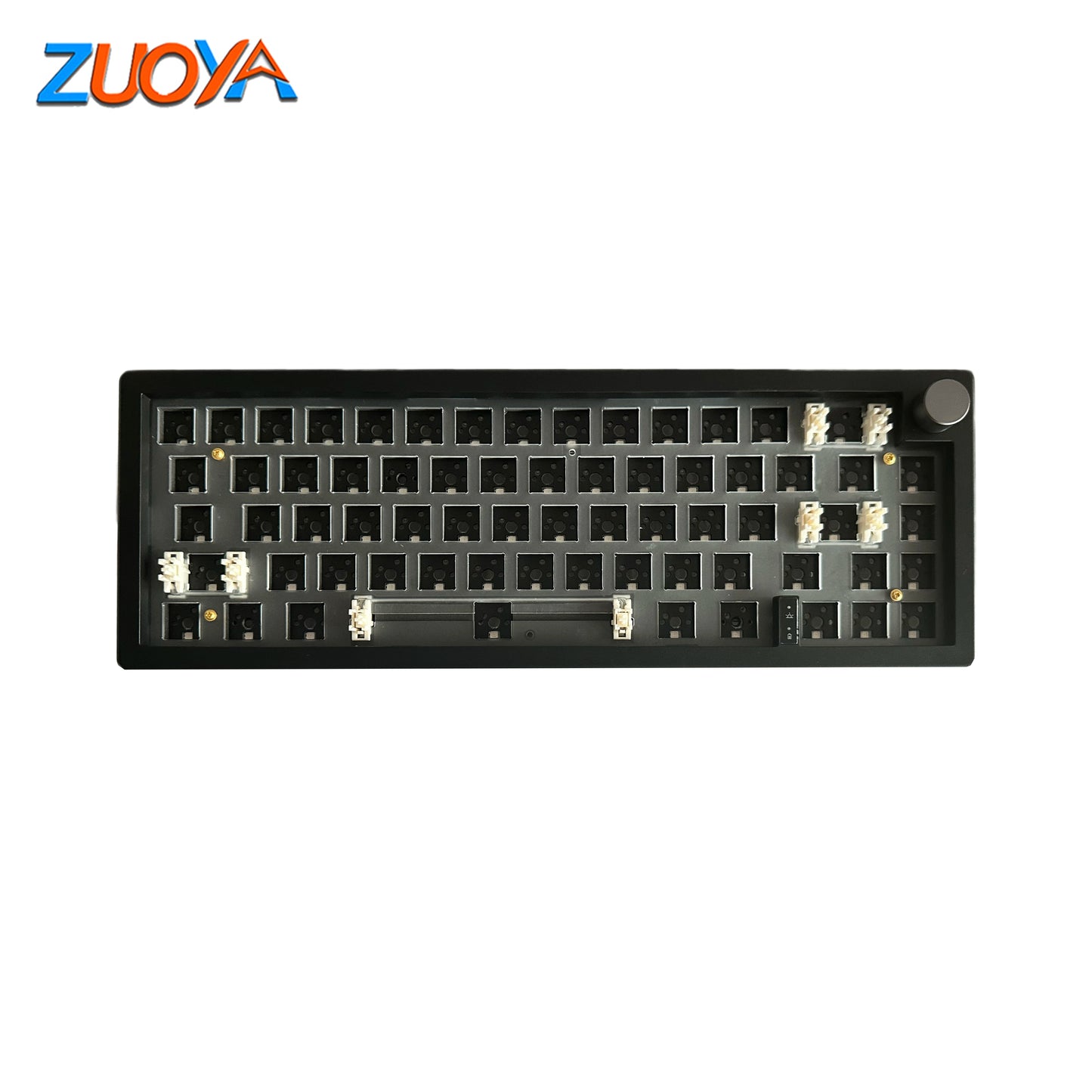 Kit de teclado mecánico personalizado ZUOYA GMK67, hot-swappable, Bluetooth 2.4G, inalámbrico, retroiluminación RGB, estructura gasket, teclado 3 modos