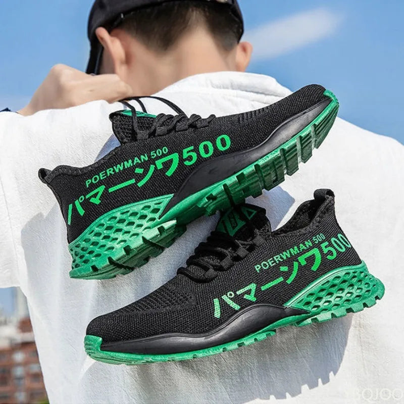 Sapatos casuais para homem, tamanho grande, moda de primavera e outono, com sola grossa para aumentar a altura, tendência de nicho, sapatos desportivos rasos para homem
