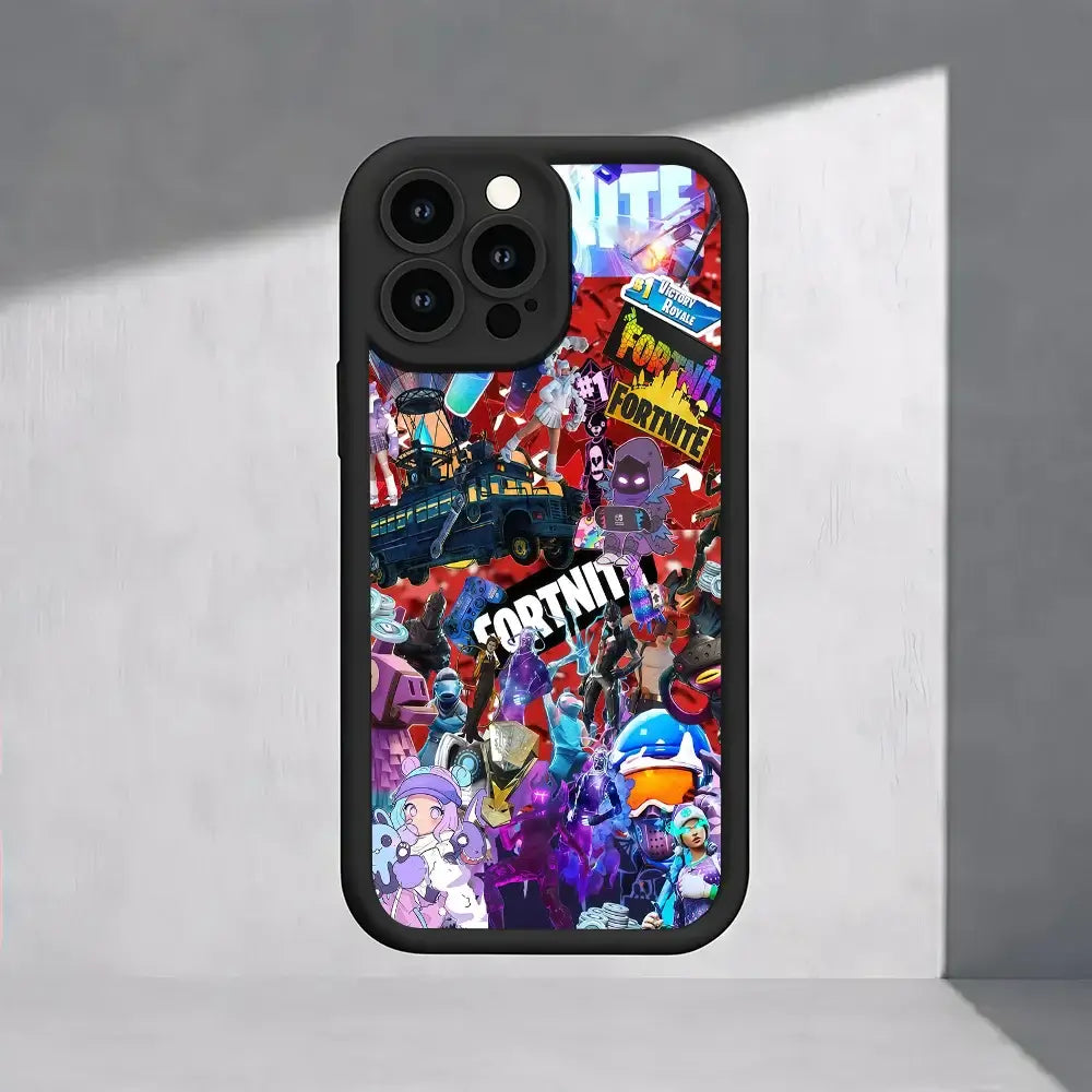 F-Fortnite геймърски калъф за телефон за Motorola Moto Edge 70 G86 G56 50 G35 G05 G34 G75 G PLAY G85 60 Neo Fusion Stylus Pro Ultra 4G 5G
