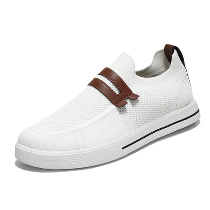 New Men's Sports Shoes Mesh Breathable Casual Outdoor EVA Soft-Soled Walking Shoes Lightweight Comfortable
