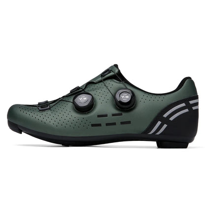 Scarpe da ciclismo di alta qualità da uomo SPD autobloccanti per bici da corsa, scarpe sportive da donna MTB da montagna antiscivolo 36-47