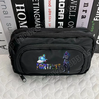 Fortnite Pen Box Creative Game Pattern Pencil Case Harajuku Storage Bag Boy Girl Back to School Supplies Birthday Party Gifts