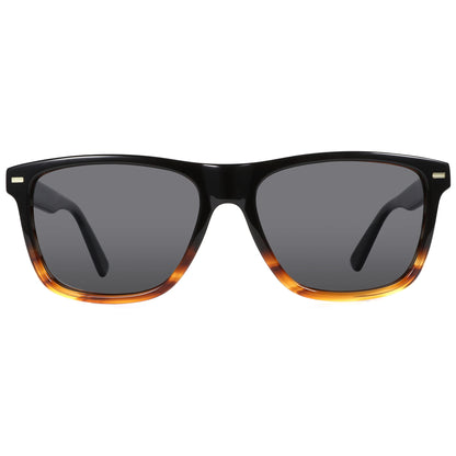 ZENOTTIC Trendy Polarized Sunglasses UV400 Protection Acetate Square Sun Glasses Classic Design Shade for Women Men