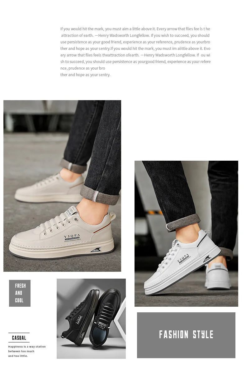 Mocasines slip-on deportivos de verano para hombre, estilo casual, ideales para conducir, versátiles, cómodos, transpirables y resistentes al desgaste, en cuero -..