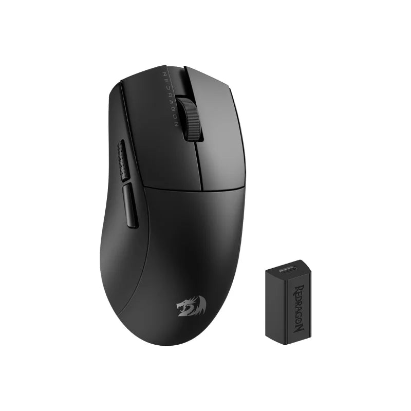 Redragon M916 PRO 3 režimų belaidė žaidimų pelė, Hype-Speed 4K apklausos dažnis, 49G itin lengva 26K DPI žaidėjo pelė