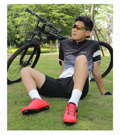 Buty rowerowe unisex Speed – buty wyczynowe SPD do rowerów szosowych z blokadą, oddychające buty MTB do jazdy górskiej i terenowej