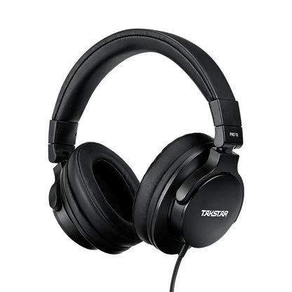 TAKSTAR PRO 70 Professionelle Studio-Monitoring-Kopfhörer – Geschlossenes kabelgebundenes Over-Ear-Headset für Musikproduktion, DJ, Gaming & Recording
