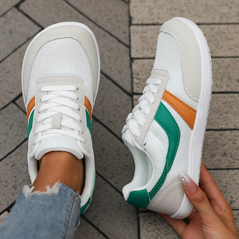 Women's Shoes Sneakers Wide Toe Barefoot Casual Wide Last Fashionable Canvas Black Flat Board Shoes Breathable Mesh Men's Shoes